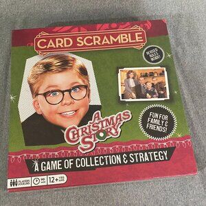 Card Scramble A Christmas Story Board Game Holiday Family